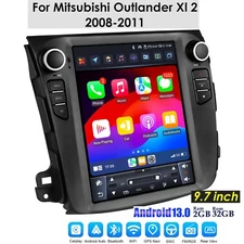 9.7''Android 13 CarPlay Car Stereo Radio 32GB For Mitsubishi Outlander 2006-2012