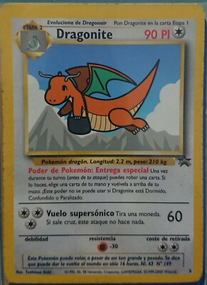 CARTAS POKEMON 5 DRAGONITE PROMO (ROCES)| VIETCH3