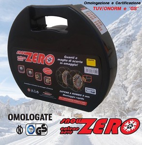 Catene Da Neve SMC 9mm Omologate - Per Pneumatici 215/55 R18 - Foto 8
