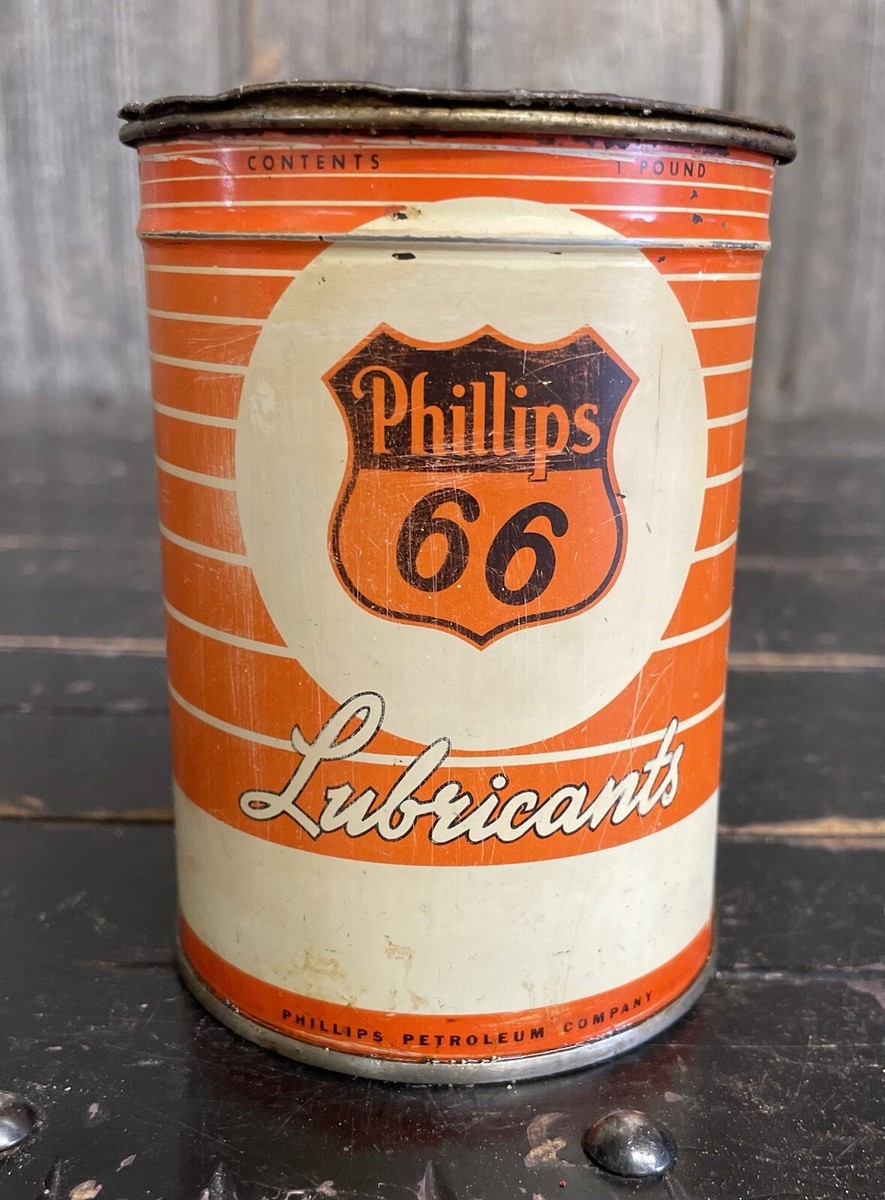 1970’s Phillips 66 フィリップ66 ビンテージ ガス オイル缶 1970's Phillips 66 フィリップ66 ビンテージ ガス オイル缶