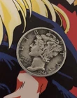 1942 LIBERTY MERCURY 90% SILVER DIME CIRCULATED COIN