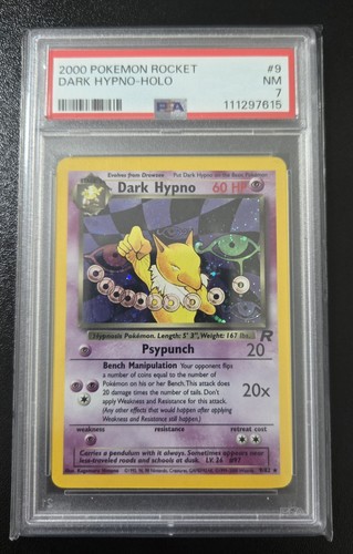 Dark Hypno (Unlimited) graded PSA 7 for sale on eBay