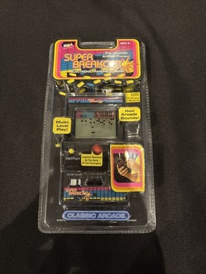 NEW SUPER BREAKOUT Ultimate Arcade Classic Electronic Handheld Game~FREE SHIPNG