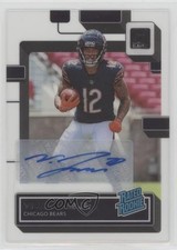 2022 Panini Clearly Donruss Rated Rookie Auto Velus Jones Jr #80 Auto 8d4