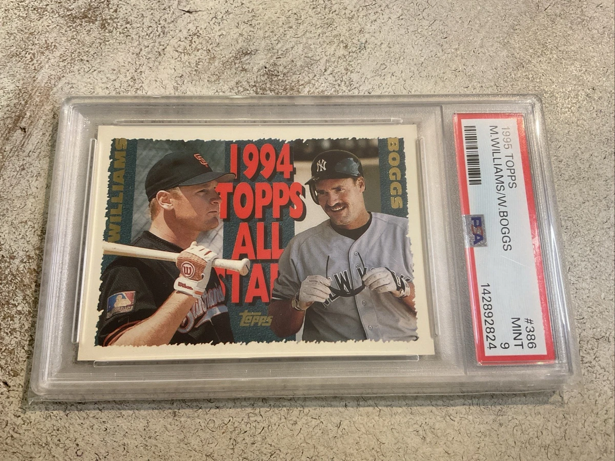 Wade Boggs 9 Graded Baseball Sports Trading Cards & Accessories 