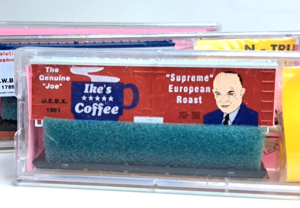 Roundhouse NScale Лот из 3 36' Рекламных щитов Reefer Ikes Georges Cherries Taft Draft - Изображение 2 из 4