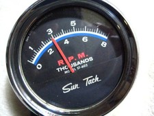 Vintage St-602 Sun 8000 R.pm. Tachometer Made In U.s.a. Works