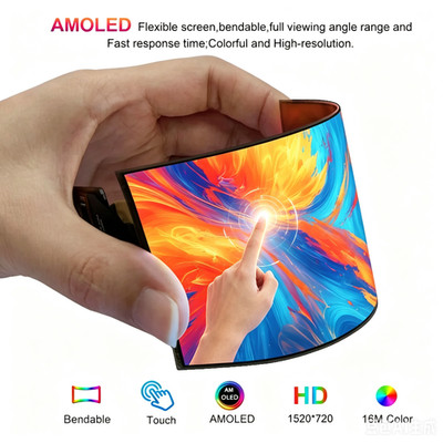 5.1'' Flexible OLED Display Touch Screen 720x1520 For Smart Robot Raspberry Pi