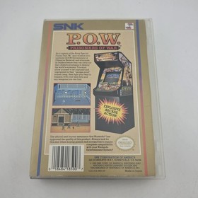 P.O.W. Prisoners of War - Case Only - Nintendo Nes - Authentic Art (No Game)