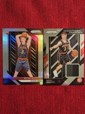 Kevin Huerter 2018-19 Prizm Silver RC Plus JSY RC Hawks/Pistons