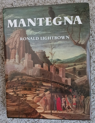 Mantegna by Ronald Lightbown/1986 hard cover/Italian Renaissance artist/Italy