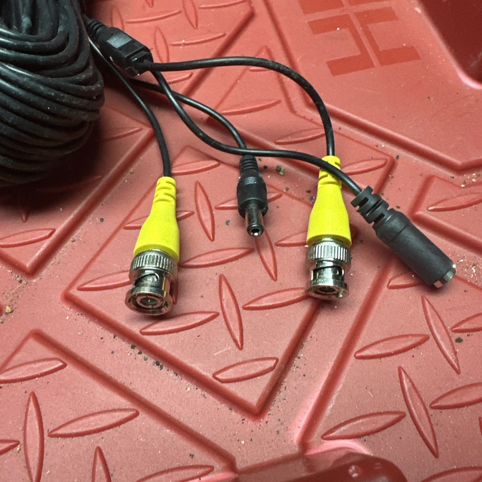 High-Quality 100ft Video Power Cables - 4 Pack for Home & Business Surveillance - Image 3 of 4