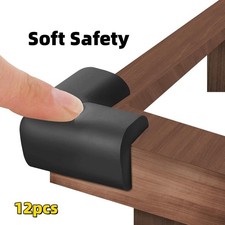 12PCS Child Desk Table Corner Edge Protector Soft Safety Foam Cushion Guard USA