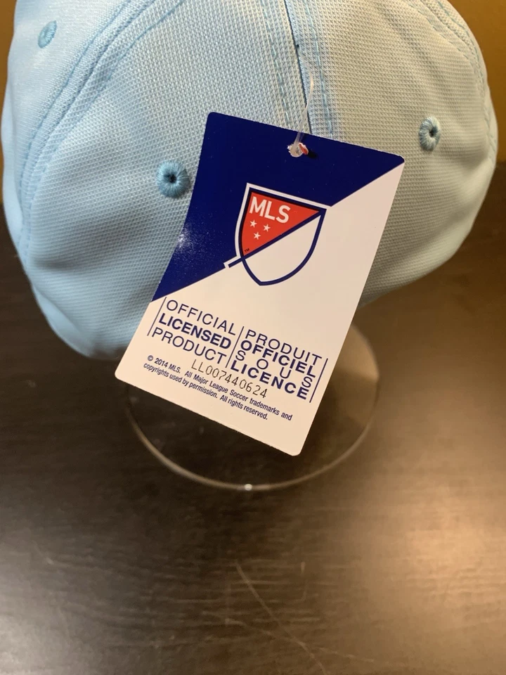 Футбольная кепка Minnesota United FC MLS молодежная кожаная черная с застежкой сзади - Изображение 4 из 4