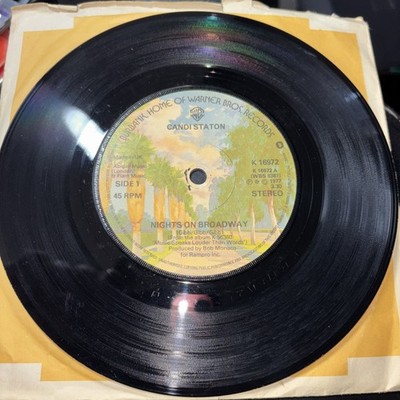 Candi Staton-Nights On Broadway/You are 7  vinyl. VG+/VG+