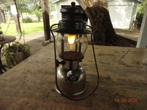 vintage coleman lantern 242b chrome 1939