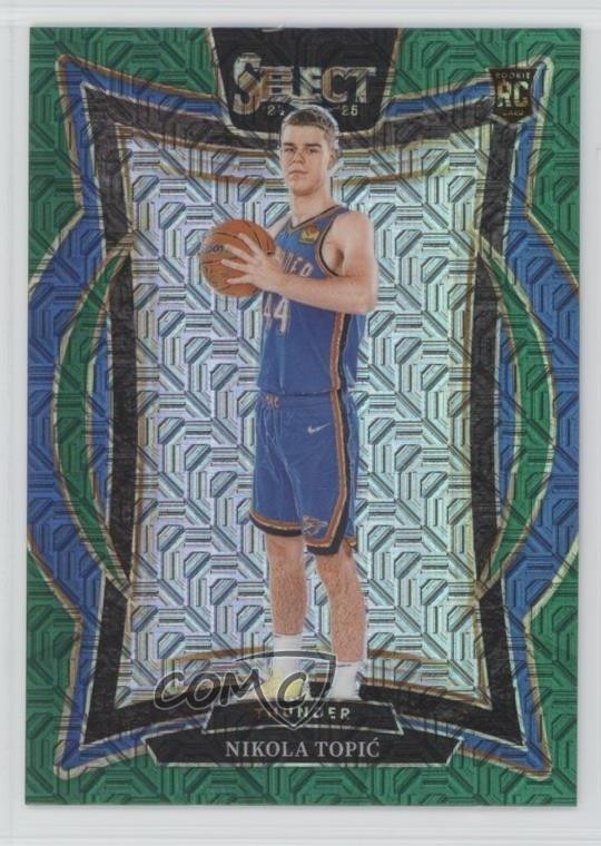 2024-25 Panini Select Concourse Green Mojo Prizm Nikola Topic #89 go9
