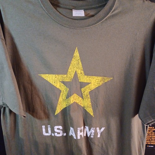 Offiziell lizenziertes United States Army Logo Damen oder Herren Rundhalsausschnitt T-Shirt Tee - Bild 2 von 3
