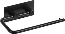 Self Adhesive Toilet Roll Holder, Extra Strong Stick On, Adjustable, Heavy Duty