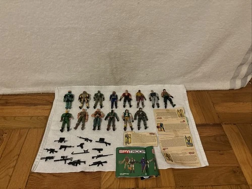 VTG Y2K G.I. Joe/Cobra lot of 14 figures & Accessories Loose Hasbro FREE SHIP