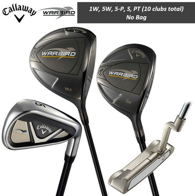 クラブ callaway warbird Callaway Warbird 10-Piece Golf Club Set No Bag Right-handed From