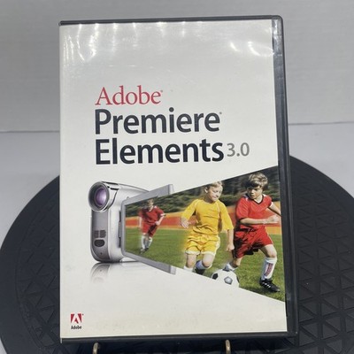 Official Adobe Premiere Elements 2.0 - Vintage Software (2007) on CD Complete
