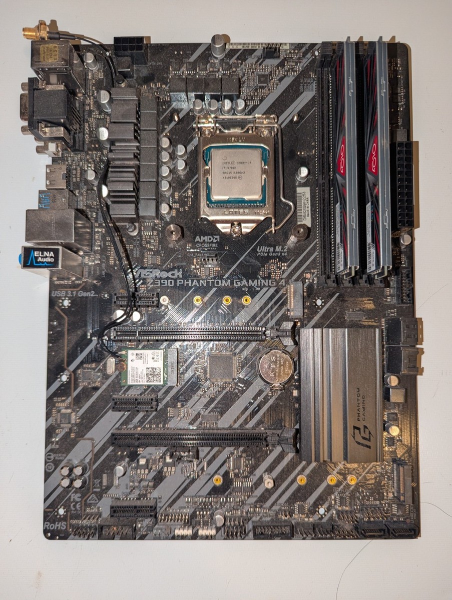 Z390 i7-9700K 16G 512GBSSD PCセット Intel i7-9700K with Asrock Z390 Motherboard + 16GB RAM | eBay