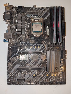 Intel i7-9700K with Asrock Z390 Motherboard + 16GB RAM | eBay