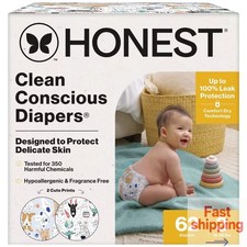 The Honest Company Clean Conscious Disposable Diapers-Size 3 Count 62