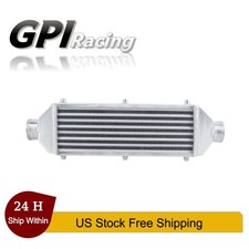 Core Slze 176.32front Mount Intercooler 2.6inoutlet Universalaluminum Core Slze 176.32front Mount Intercooler 2.6inoutlet Universalaluminum