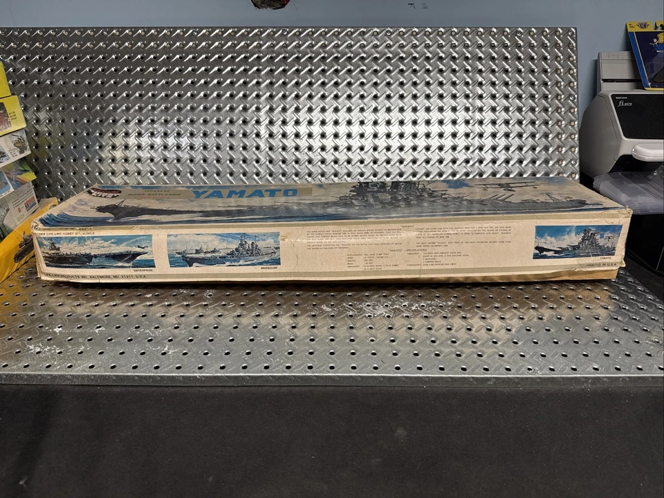 Life-Like Yamato японский супер линкор 1/350 B242 FS модель набор NIOB - Изображение 2 из 4