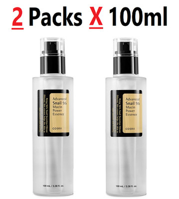 2X COSRX Advanced Snail 96 Mucin Power Essence 100ml Glass Skin K-Beauty