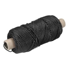Twisted Nylon Mason Line Black 100M/109 Yard 3MM Dia for DIY Projects