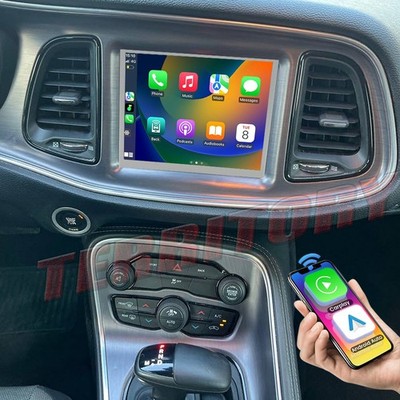 8.4'' CAR STEREO FOR DODGE CHALLENGER 2015-2021 CARPLAY ANDROID 14 GPS NAVI WIFI