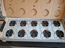 Steckdosen OHNE Abdeckung, 37 Stück, nur das Innengehäuse, B.BERKER, NEU/OVP