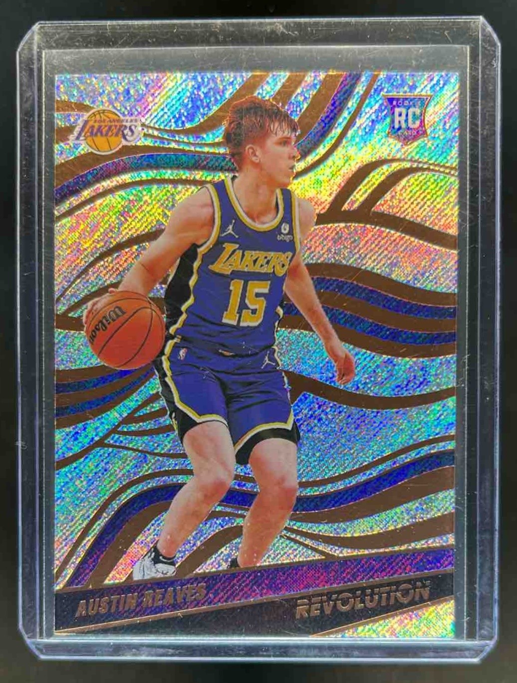 2021-22 Panini Revolution Austin Reaves RC Rookie #132 Lakers