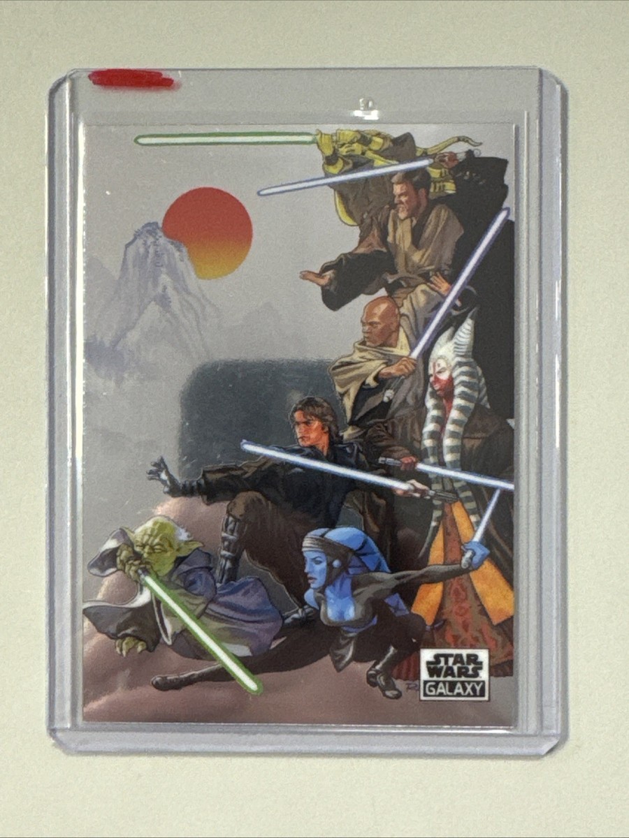 スターウォーズ Star Wars Chrome Galaxy an- 3 2021 Topps Chrome Star Wars Galaxy Jedi A La Kurosawa #88 | eBay