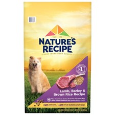 Nature  s Recipe Original Lamb and Rice Dry Dog Food Recipe, 24 lb Bag