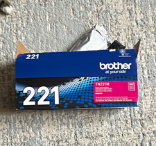 Brother TN221M Genuine Original Magenta Laser Toner HL-3140CW HL-3170CDW
