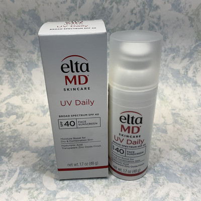 Elta MD UV Daily SPF 40 Face Sunscreen 1.7oz Exp 05/26- New