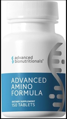   Advanced Amino Formula Tablets, Amino Acid Supplement, Build Muscle, Post Work