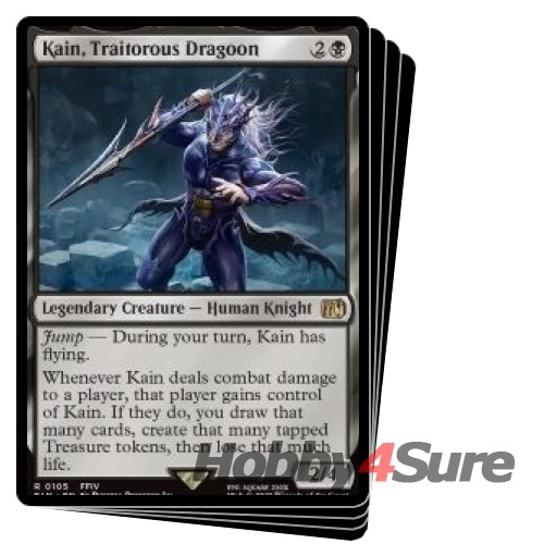 mtg final fantasy kain MAGIC: THE GATHERING®—FINAL FANTASY™ Kain Highwind 105ct APEX DECK PRO –  Ultra PRO International