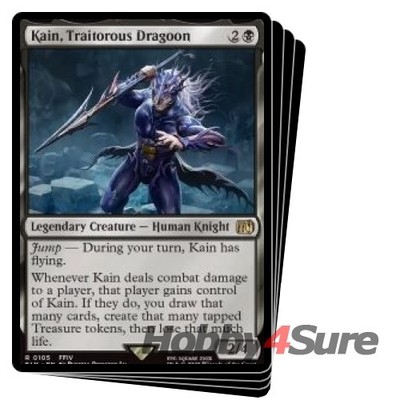 Kain, Traitorous Dragoon X4 M/NM Magic: The Gathering MTG Final Fantasy | eBay Kain, Traitorous Dragoon X4 M/NM Magic: The Gathering MTG Final Fantasy | eBay