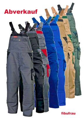 Fristads Kansas 108425 Latzhose Luxe Color ~ Gr.48-60 ~ MG 295 ~ Arbeitshose