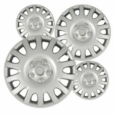 Set Of 4 Hubcaps 16 Inch Silver Abs Wheel Covers For 2002 - 2006 Toyota Camry