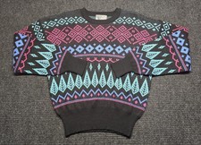Vintage Tyrolia By HEAD Abstract 1980s Sweatshirt Women's Large A041