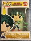 MY HERO ACADEMIA - DEKU (TRAINING) - 373 - FUNKO - SIGNED BY JUSTIN BRINER - JSA