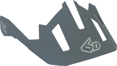 6D Helmets ATB-2T Ascent Visor Gray XS S Replacement Bicycle Helmet 77-0122