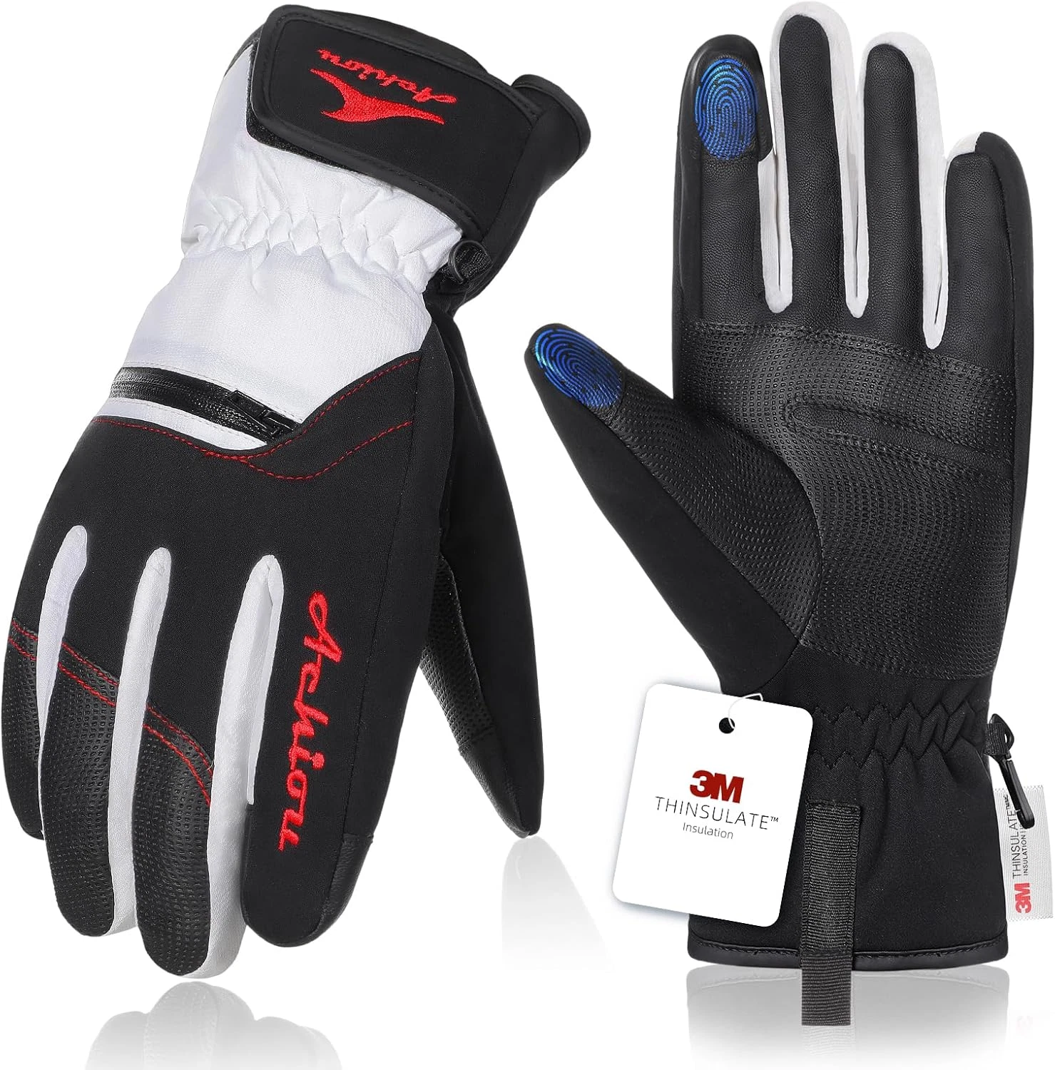 Ski Snow Gloves Winter Warm 3M Thinsulate Waterproof Touchscreen Men Women
