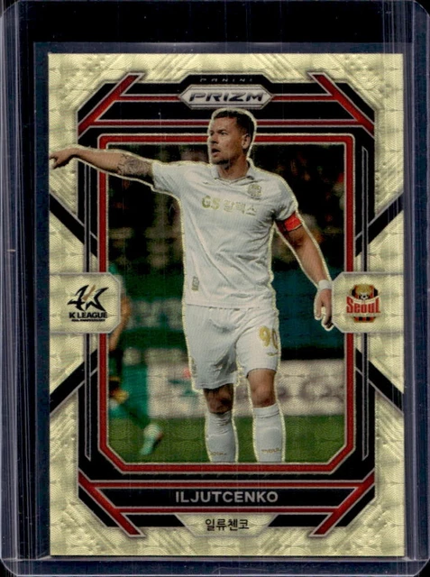 2023 Panini Prizm K League Il Jutcenko Gold Power Prizm #5/5 #42 Seoul